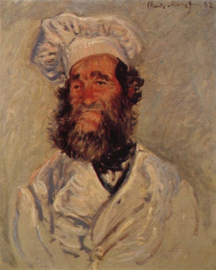 Claude Monet Portrait of Pere Paul